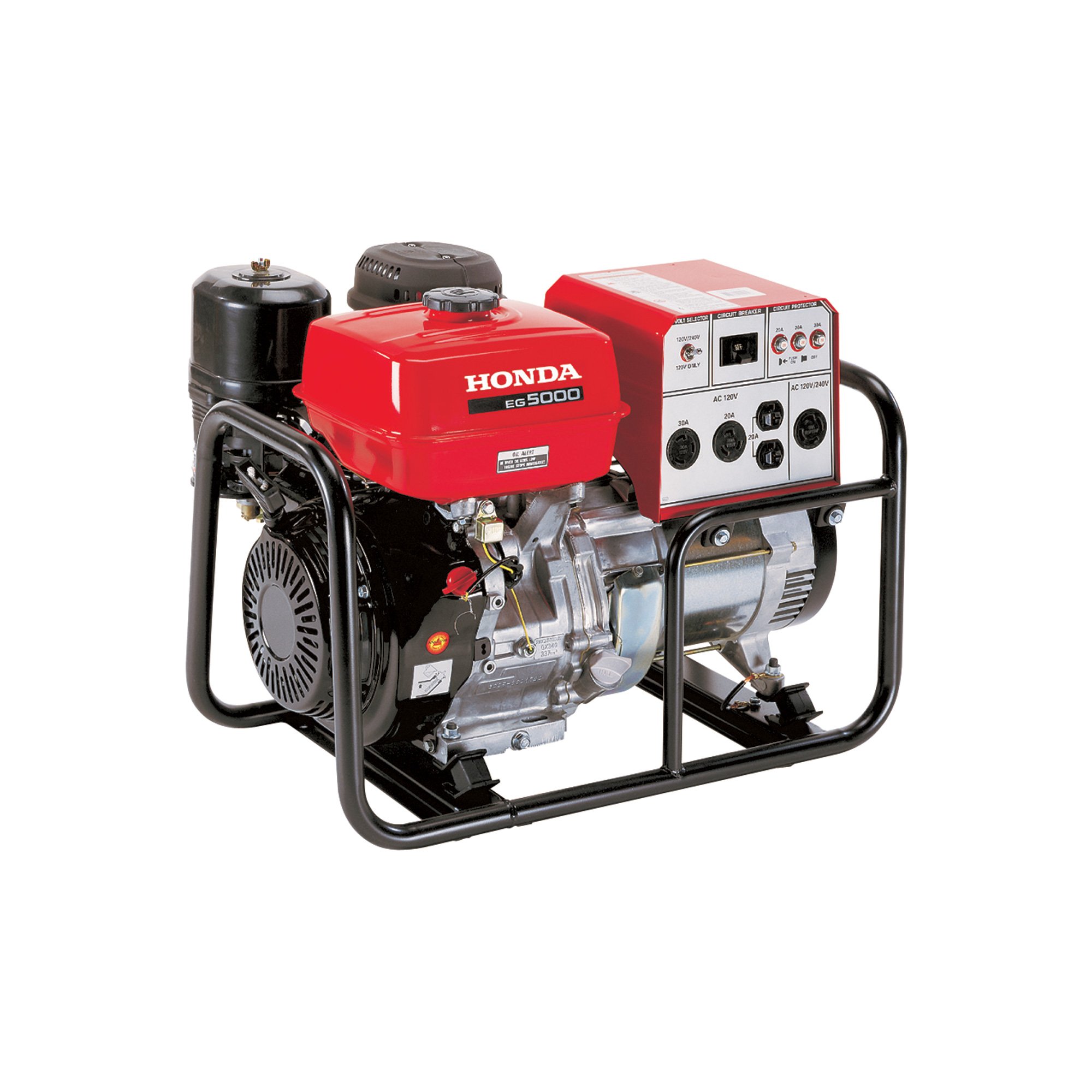 Honda Portable EG Series Generator — 5000 Surge Watts, Model# EG5000K1AC